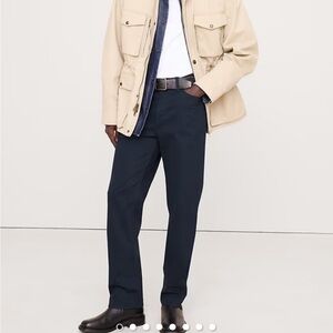 Banana Republic straight traveler Pants - navy Mens size 38x32